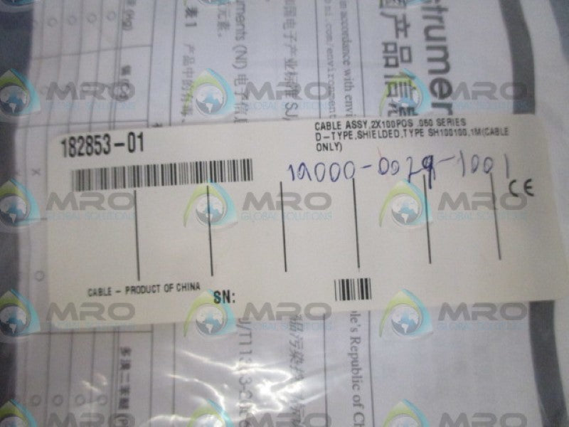 NATIONAL INSTRUMENTS 182853C-01 CABLE *NEW IN FACTORY BAG*