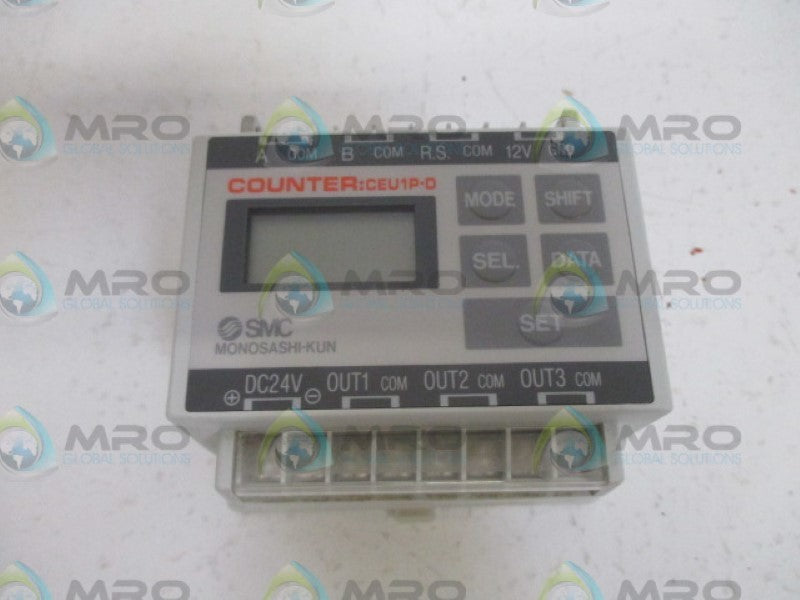 SMC CEU1P-D PRESET COUNTER *NEW NO BOX*