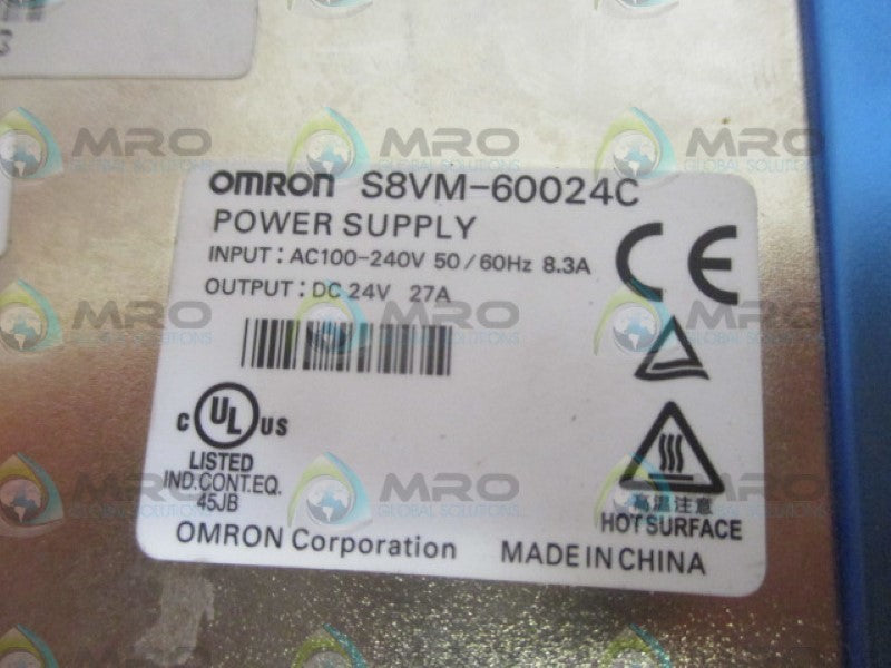 OMRON S8VM-60024C POWER SUPPLY *NEW NO BOX*