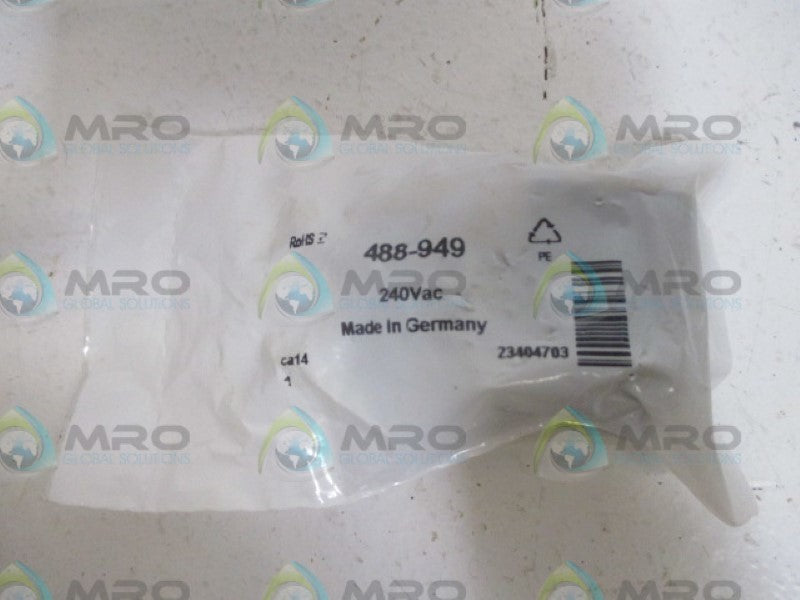 HIRSCHMANN 931957100 488-949 CONNECTOR 240VAC  NSMP