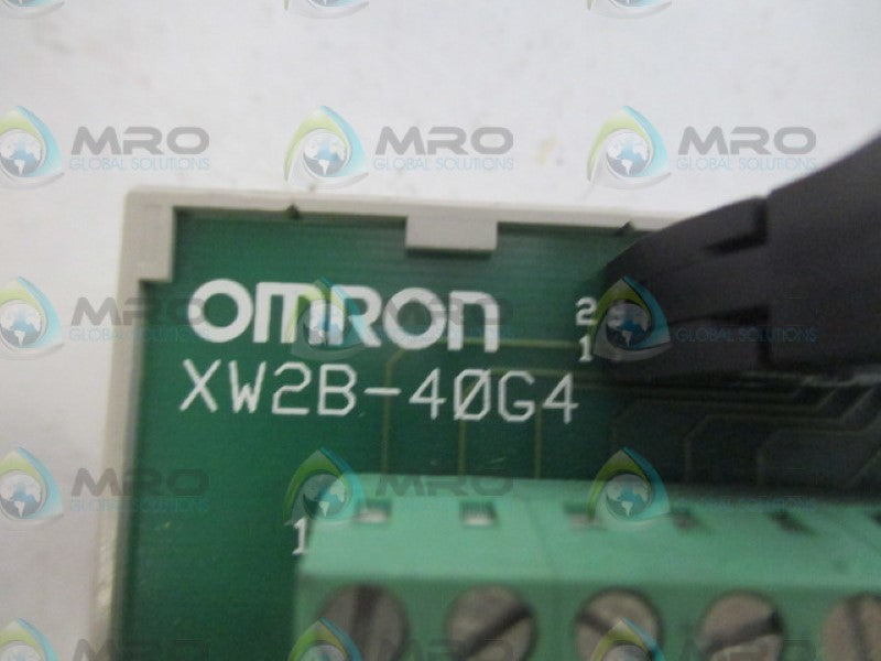 OMRON XW2B-40G4 TERMINAL *USED*