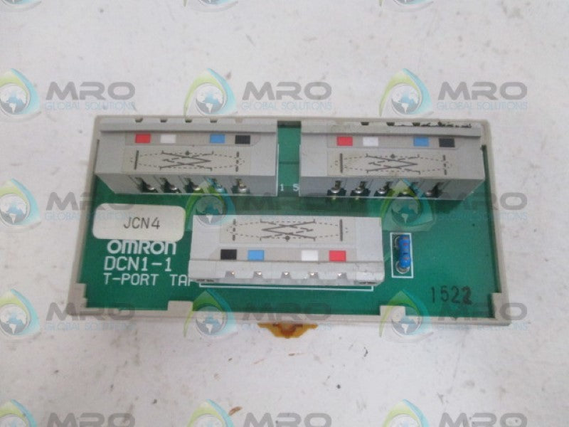 OMRON DCN1-1 T-PORT TAP *USED*