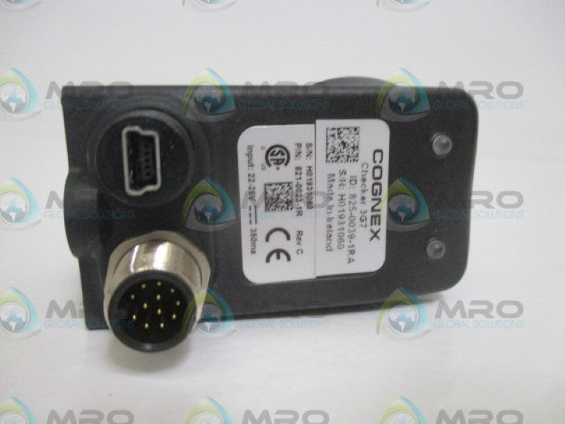 COGNEX CHECKER 3G7 821-0023-1R CAMERA SENSOR VISION *NEW NO BOX*
