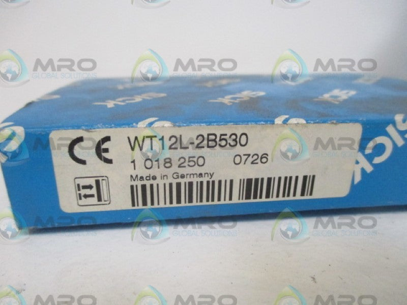 SICK WT12L-2B530 PHOTOELECTRIC SENSOR *NEW IN BOX*