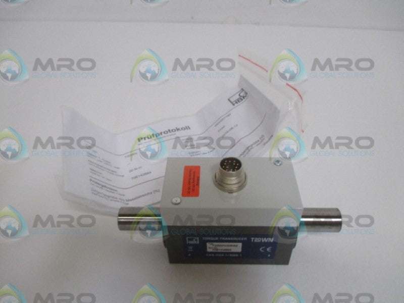 HBM T20WN/20NM TORQUE TRANSDUCER *NEW IN BOX*