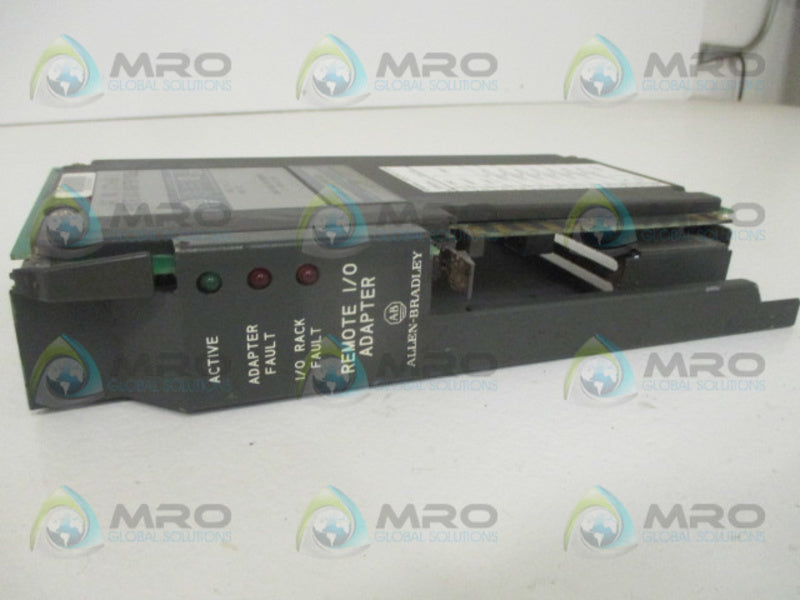 ALLEN BRADLEY 1771-ASB SER. C REMOTE I/O ADAPTER MODULE *USED*