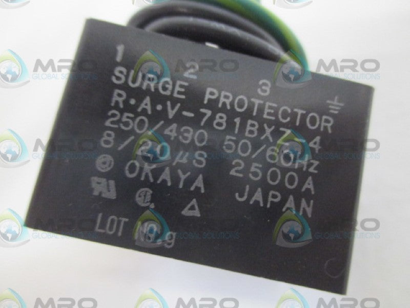 OKAYA R.A.V-781BXZ-4 SURGE PROTECTOR *NEW NO BOX*