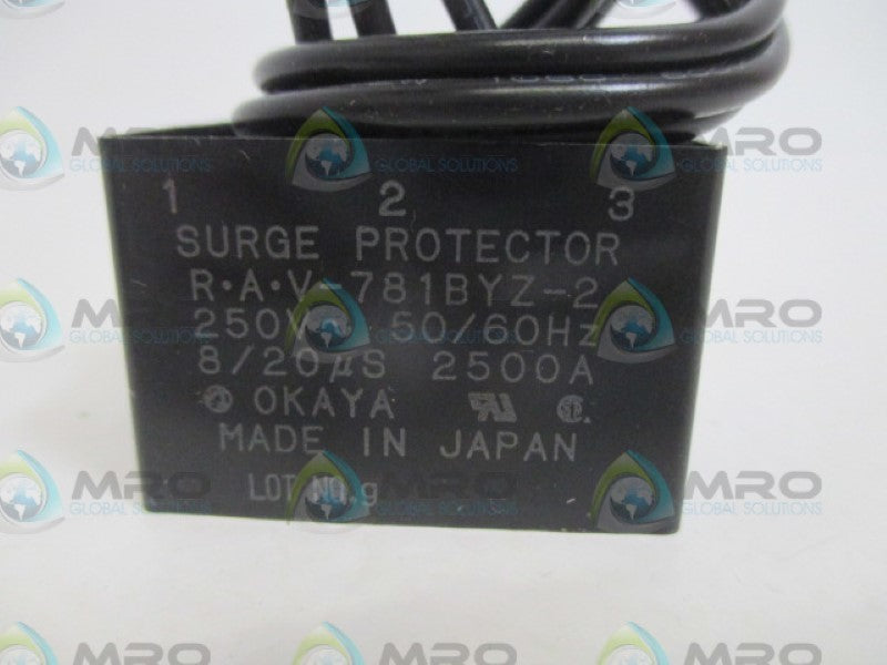 OKAYA R.A.V-781BYZ-2 SURGE PROTECTOR *NEW NO BOX*