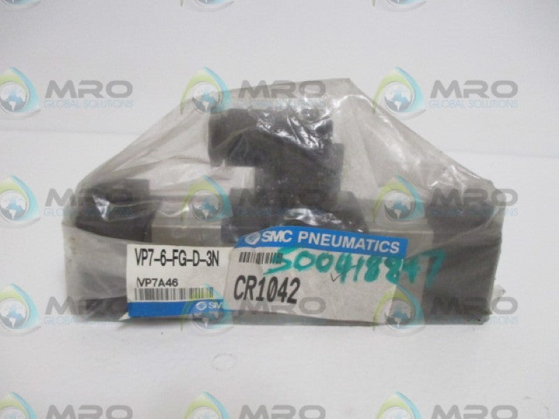 SMC VP7-6-FG-D-3N SOLENOID VALVE *NEW IN ORIGINAL PACKAGE*