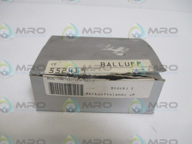 BALLUFF BOS-74K-UU-1FR-BO-Z PHOTOELECTRIC SENSOR  *NEW IN BOX*