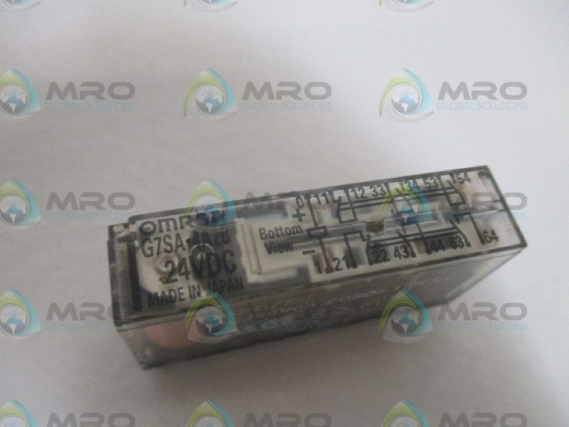 OMRON G7SA-4A2B RELAY 24VDC *USED*