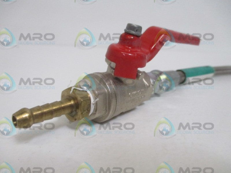 INDUSTRIAL MRO CW617N OPEN/SHUT VALVE PN50 1/4" *USED*