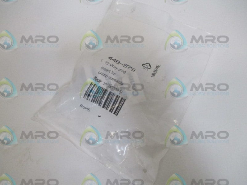 EPIC 11285200 448-979 CONNECTOR PLUG *NEW IN FACTORY BAG*