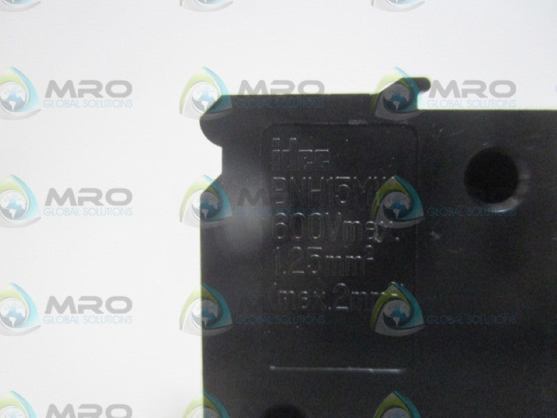 IDEC BNH15MW TERMINAL BLOCK DIN RAIL  NSNP