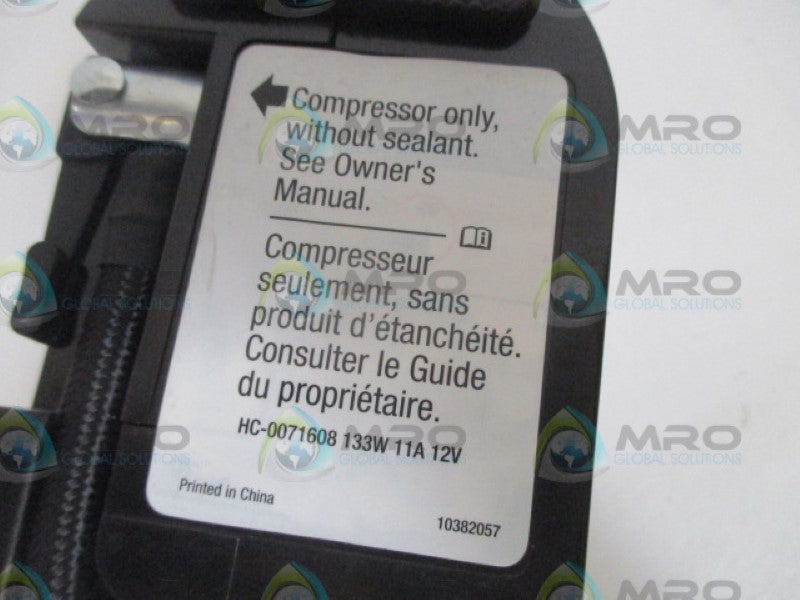INDUSTRIAL MRO HC-0071608 TEMPERARY TIRE SEALER/COMPRESSOR *NEW NO BOX*