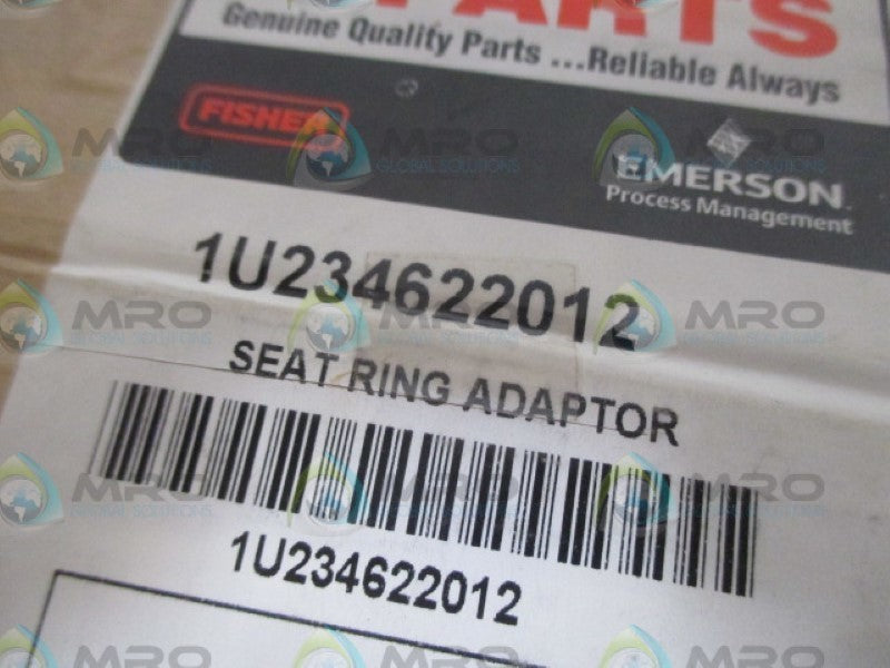 FISHER 1U234622012 SEAT RING ADAPTOR *NEW IN BOX*