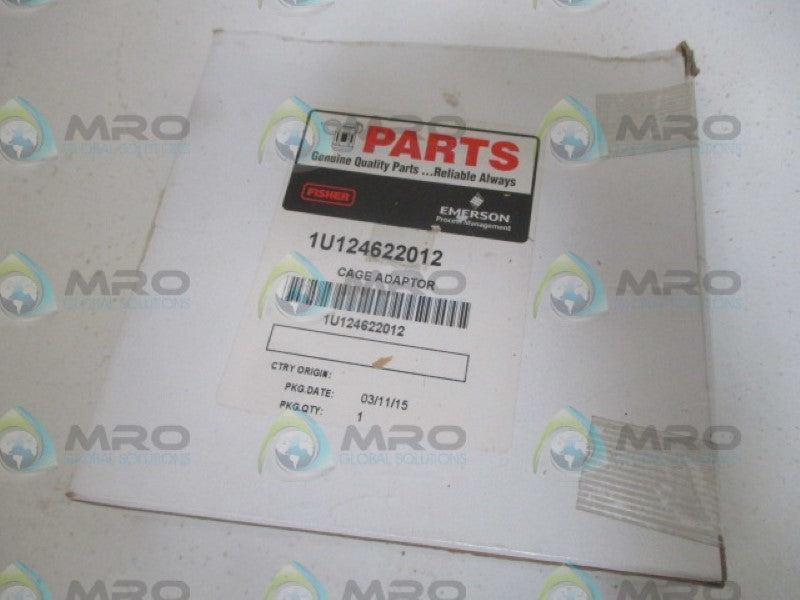 FISHER 1U124622012 CAGE ADAPTPOR *NEW IN BOX*