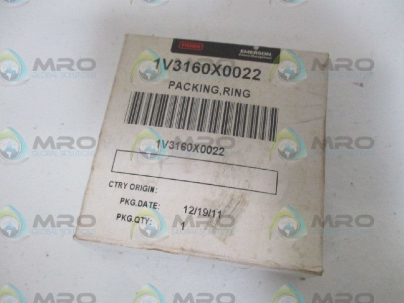 FISHER 1V3160X0022 PACKING RING *NEW IN BOX*