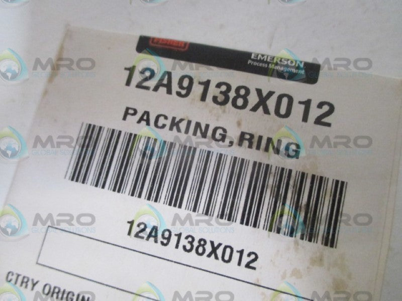 FISHER 12A9138X012 PACKING RING *NEW IN BOX*