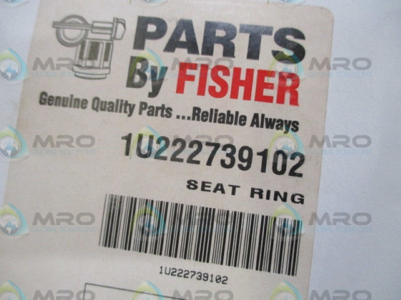 FISHER 1U222739102 SEAT RING *NEW IN ORIGINAL PACKAGE*