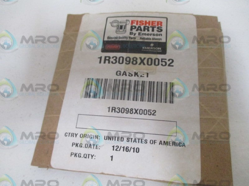 FISHER 1R3098X0052 GASKET *NEW IN ORIGINAL PACKAGE*