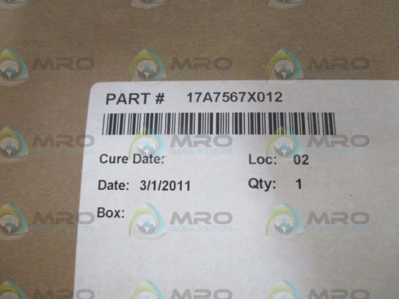 FISHER 17A7567X012 SHIM *NEW IN ORIGINAL PACKAGE *