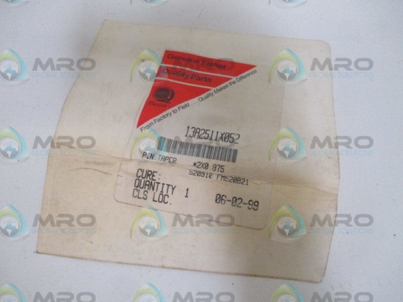 FISHER 13A2511X052 TAPER PIN  NSMP