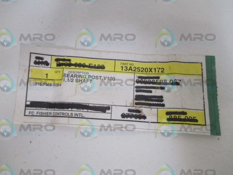 FISHER 13A2520X172 BEARING POST *NEW NO BOX*