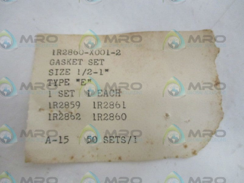 FISHER 1R2860X0012 GASKET SET *NEW NO BOX*