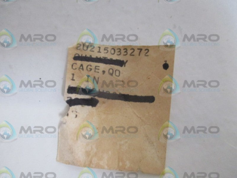 FISHER 2U215033272 CAGE *NEW NO BOX*