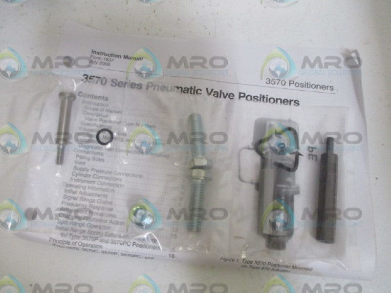 FISHER 3570 PNEUMATIC VALVE POSITIONER *NEW NO BOX*