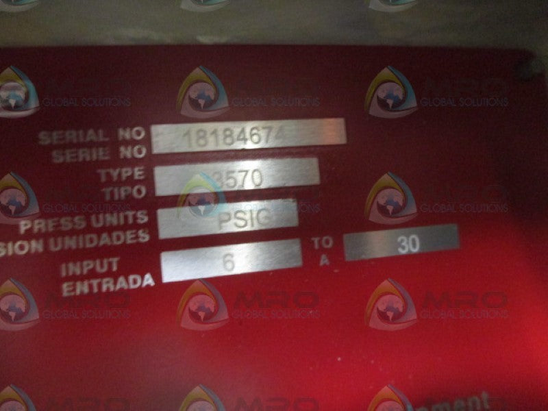 FISHER 3570 PNEUMATIC VALVE POSITIONER *NEW NO BOX*