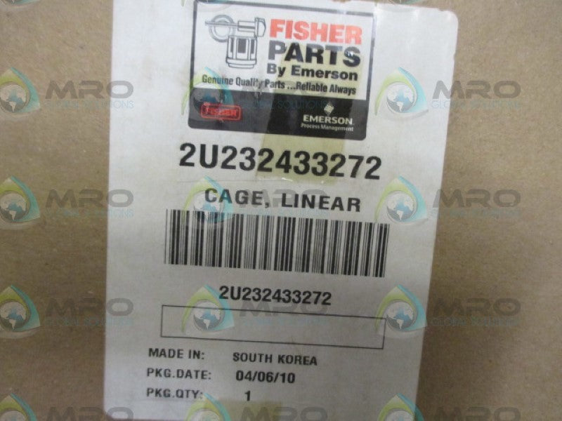 FISHER 2U232433272 LINEAR CAGE *FACTORY SEALED*