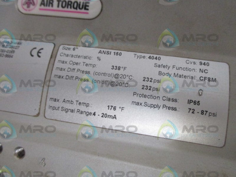 SCHUBERT SALZER 2801832 AIR TORQUE (AS PICTURED) UNMP