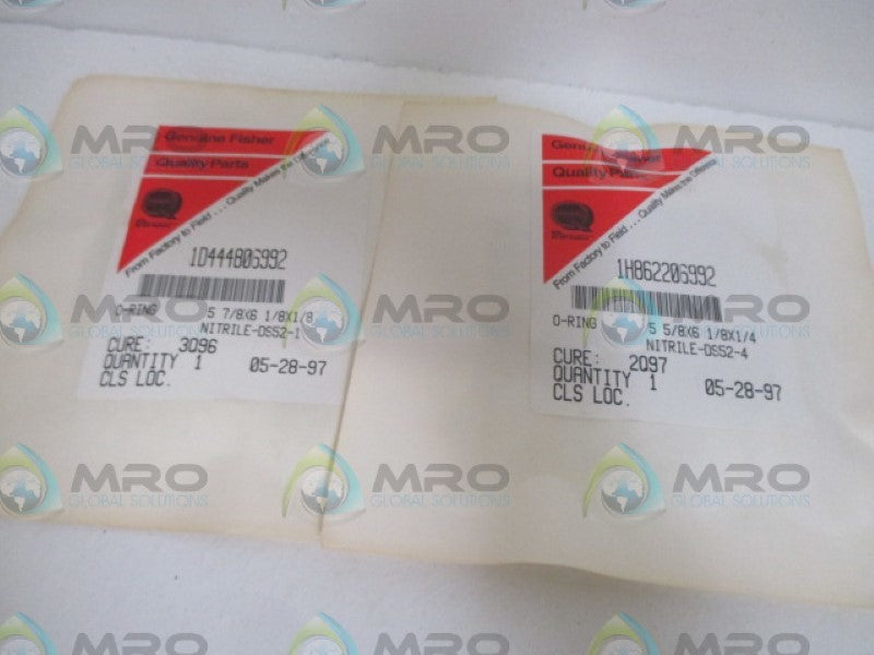 FISHER R1061X00402 REPAIR KIT (WITH THRUST) *NEW IN BOX*