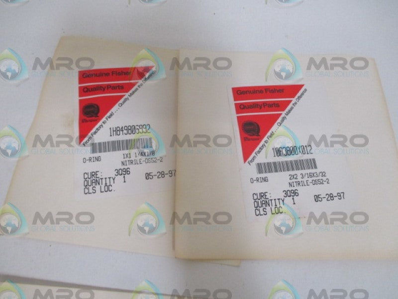 FISHER R1061X00402 REPAIR KIT (WITH THRUST) *NEW IN BOX*