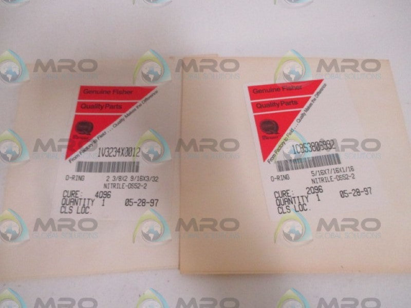 FISHER R1061X00402 REPAIR KIT (WITH THRUST) *NEW IN BOX*