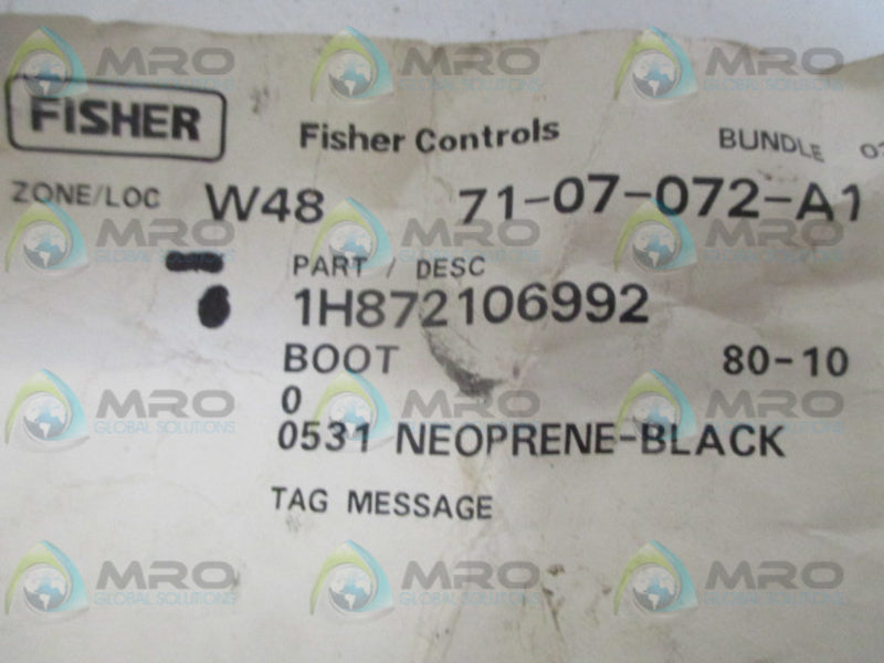 FISHER 1H872106992 BOOT *NEW NO BOX*