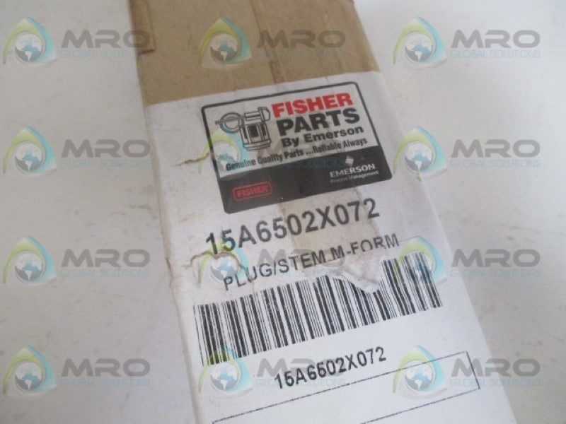 FISHER 15A6502X072 PLUG/STEM *FACTORY SEALED*