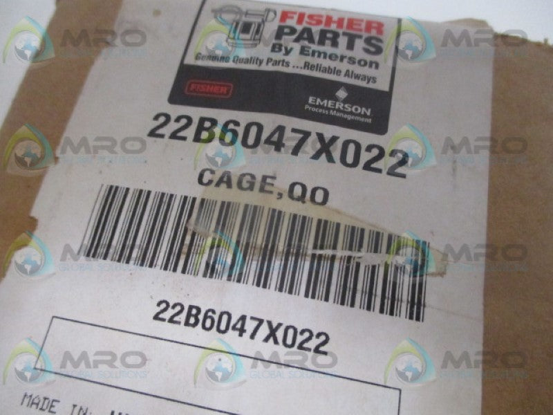 FISHER 22B6047X022 CAGE *FACTORY SEALED*
