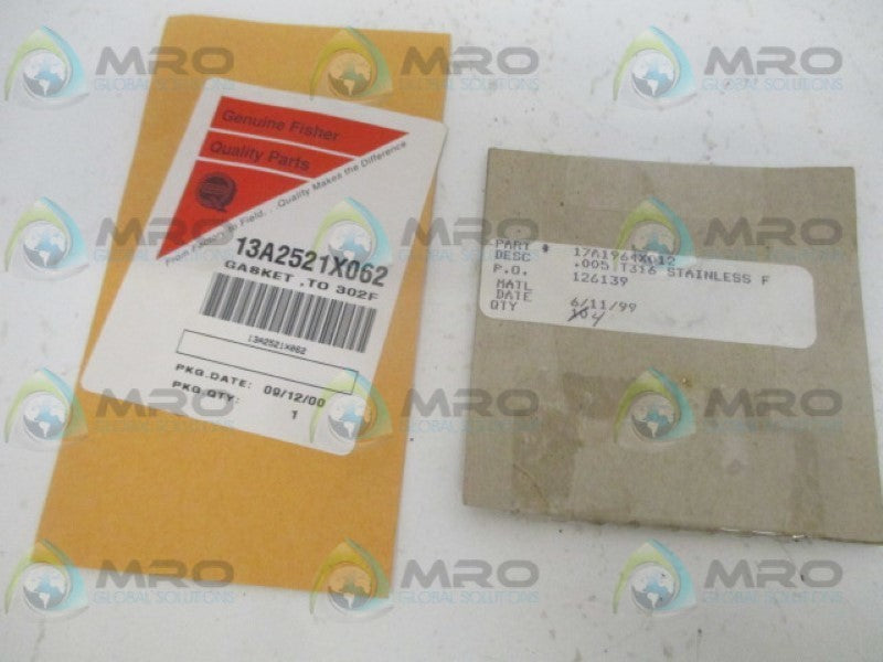 FISHER RV100X00C22 REPAIR KIT NSMP