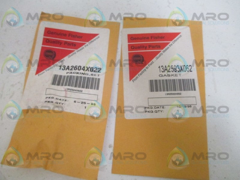 FISHER RV100X00C52 REPAIR KIT NSMP