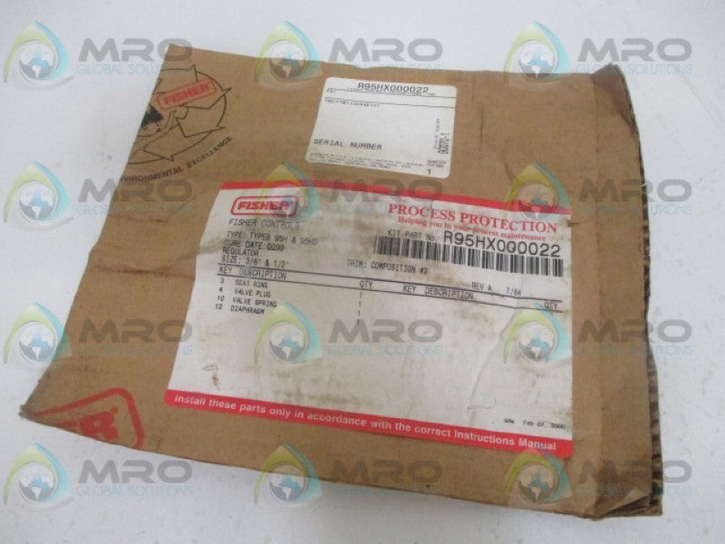 FISHER R95HX000022 REGULATOR KIT *NEW IN ORIGINAL PACKAGE*