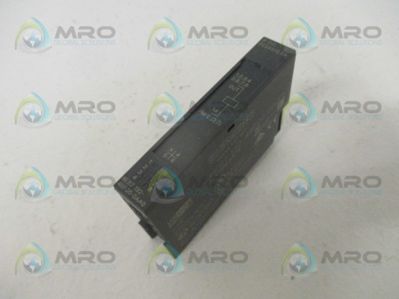SIEMENS 6ES7132-4BF00-0AA0 MODULE *USED*