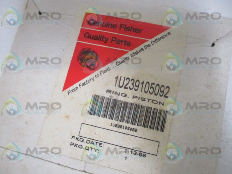 FISHER 1U239105092 PISTON RING *NEW IN ORIGINAL PACKAGE*