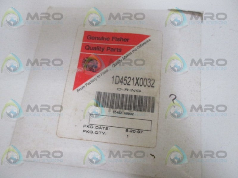 FISHER 1D4521X0032 O-RING NSMP
