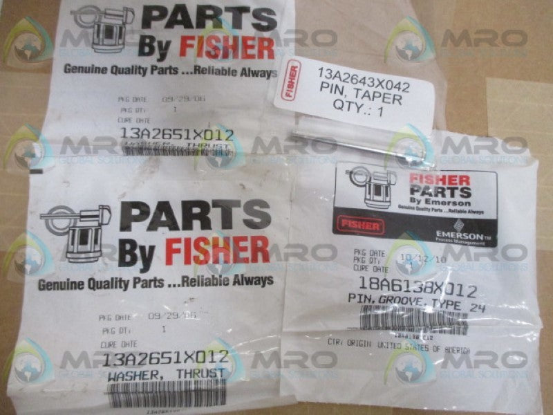 FISHER RV100X00M72 REPAIR KIT *NEW IN BOX*