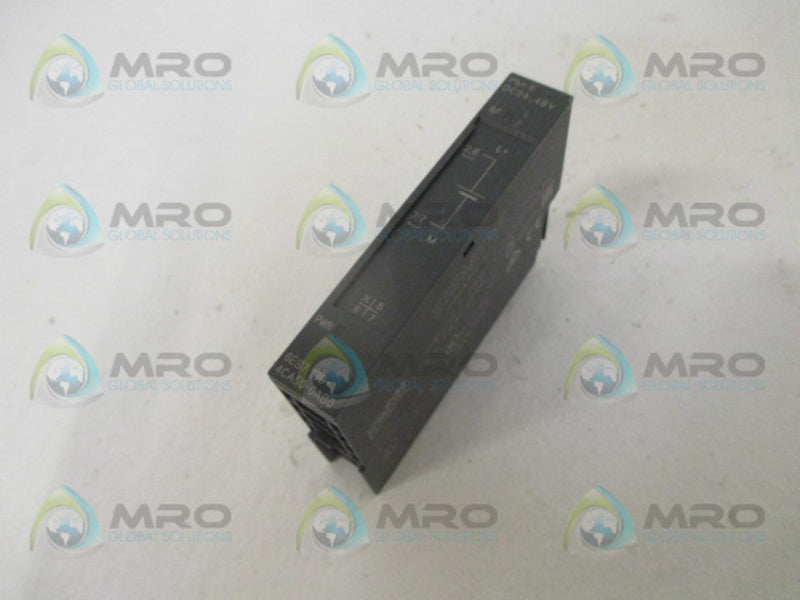 SIEMENS 6ES7138-4CA50-0AB0 MODULE *USED*