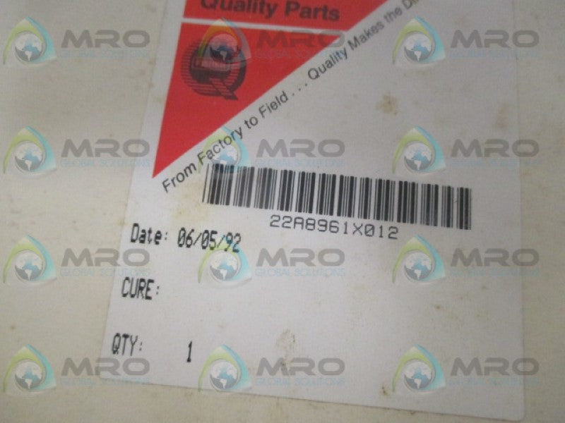 FISHER 22A8961X012 SEAL RING 8" *NEW IN ORIGINAL PACKAGE*