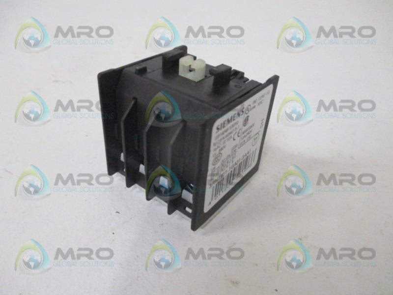 SIEMENS 3RH1911-1GA31-3AA1 CONTACT *NEW NO BOX*